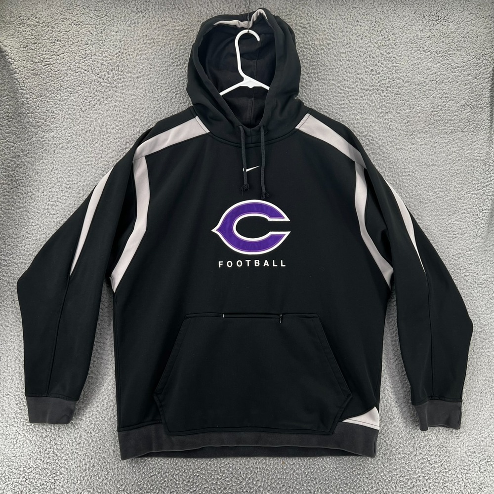 VTG Y2k Nike Canyon High School Eagles Football Hoodie‎  Sweatshirt Adult Medium